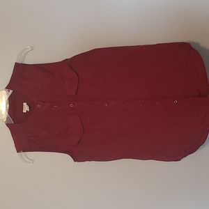 JCrew Maroon Blouse